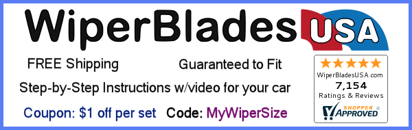 find wiper blade size